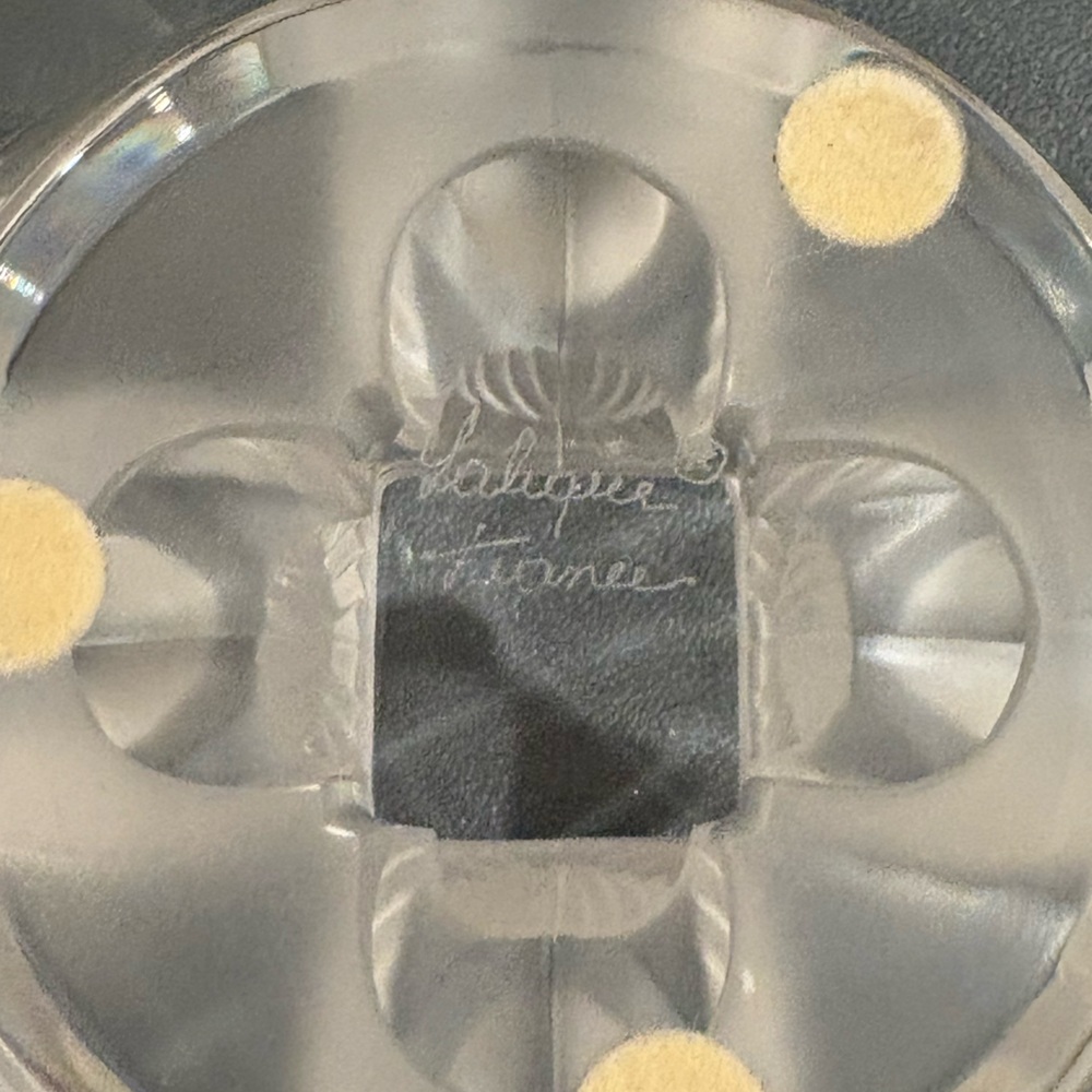 Lalique Crystal Nogent Bowl - Picture 3 of 6